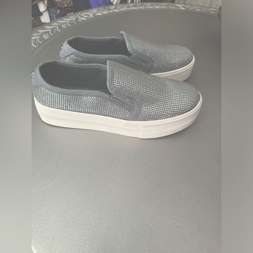 G by Guess Studded Denim Blue Sneakers